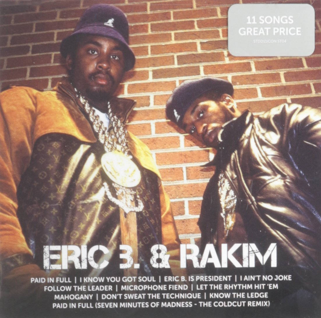 Legendary Hip-hop Duo Eric B And Rakim's Classic Album Cover Background