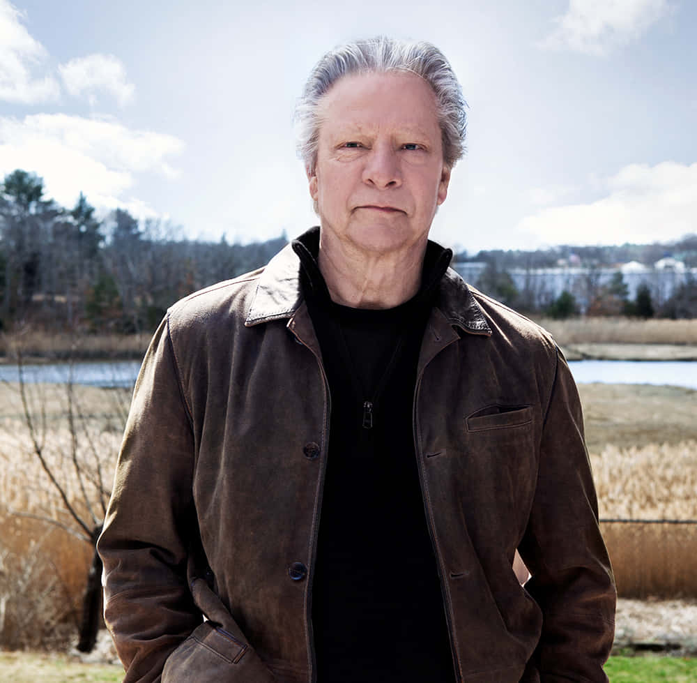 Legendary Hollywood Star, Chris Cooper, In A Contemplative Pose. Background