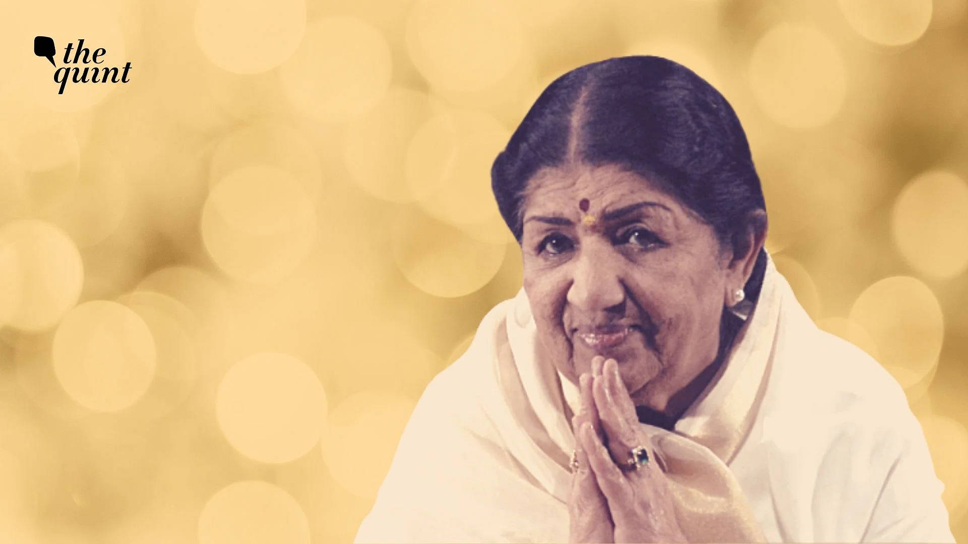 Legendary Indian Playback Singer Lata Mangeshkar