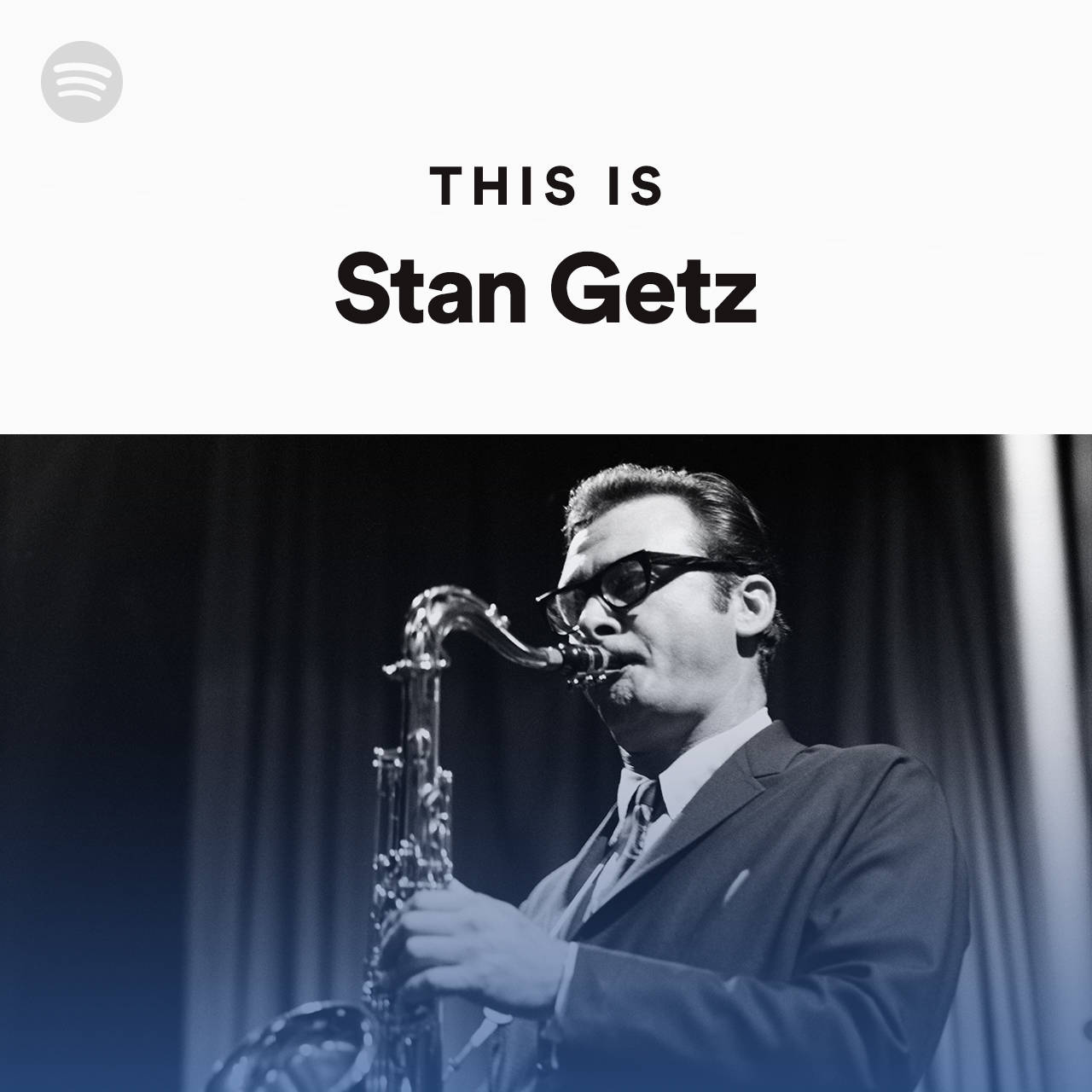 Legendary Jazz Musician Stan Getz Spotify Album Cover Background