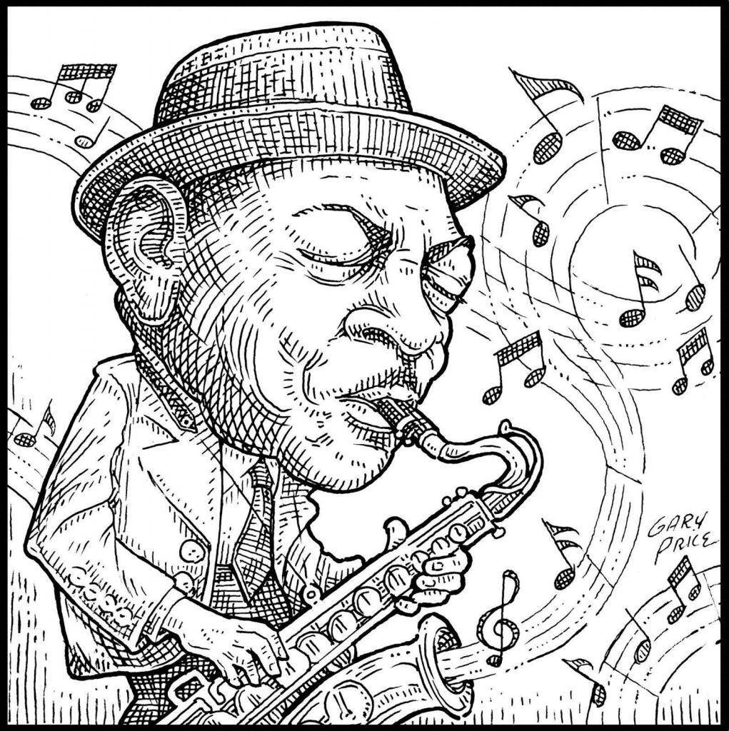 Legendary Jazz Saxophonist Coleman Hawkins In Action Background