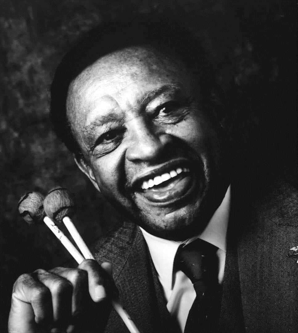Legendary Jazz Vibraphonist Lionel Hampton Performing Background