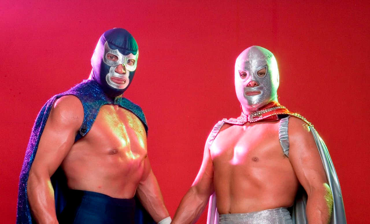 Legendary Luchadoresin Masks Background