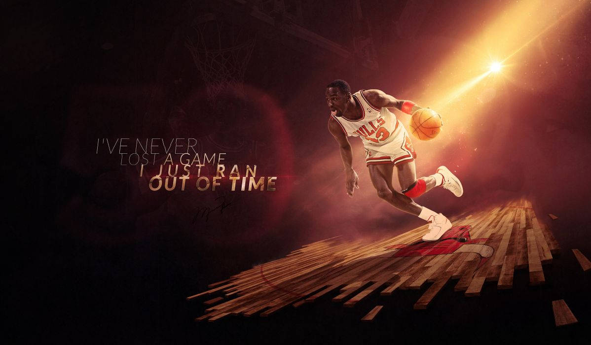 Legendary Michael Jordan, The Master Of Basketball Background