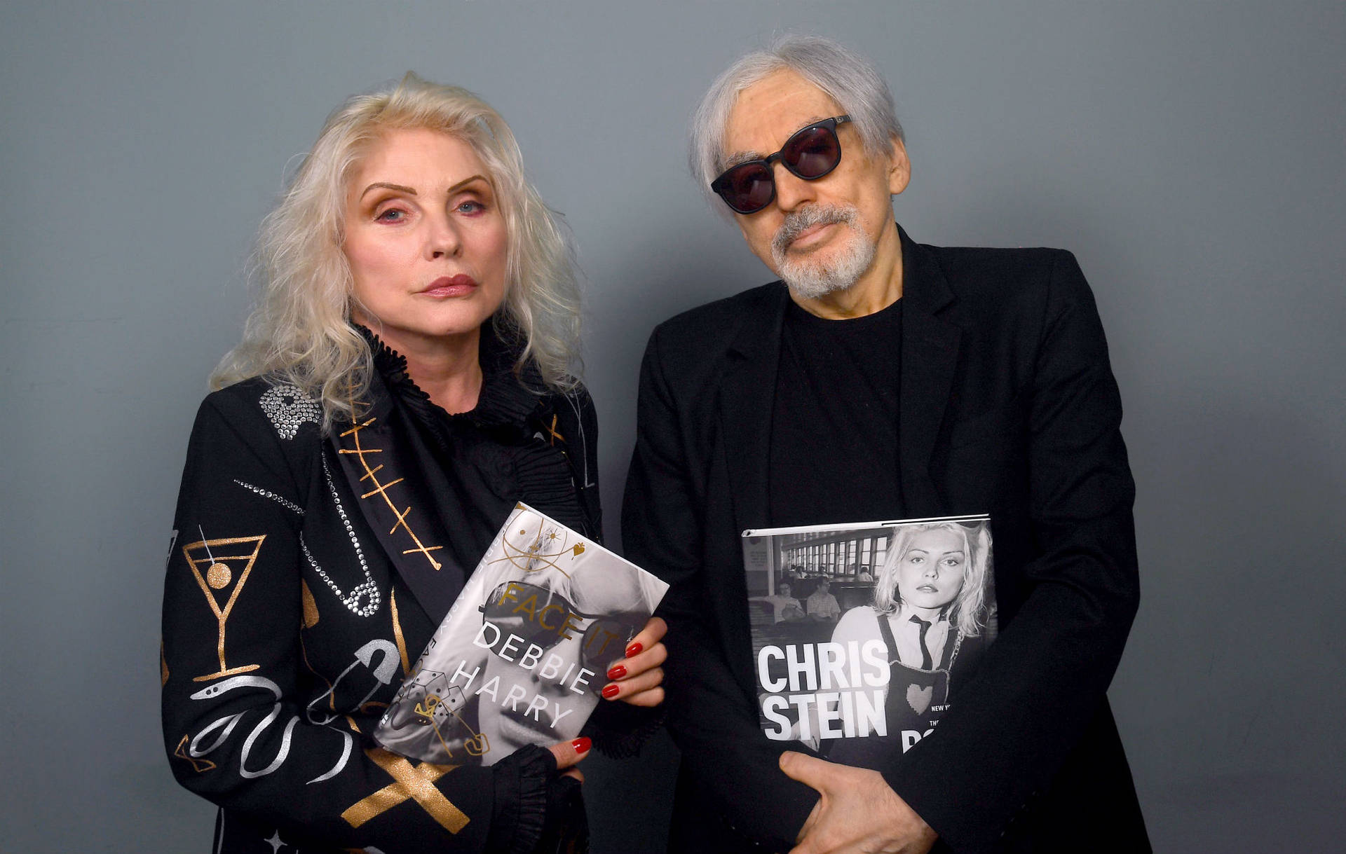 Legendary Music Icon Debbie Harry Of Blondie In Action With Bandmate Chris Stein