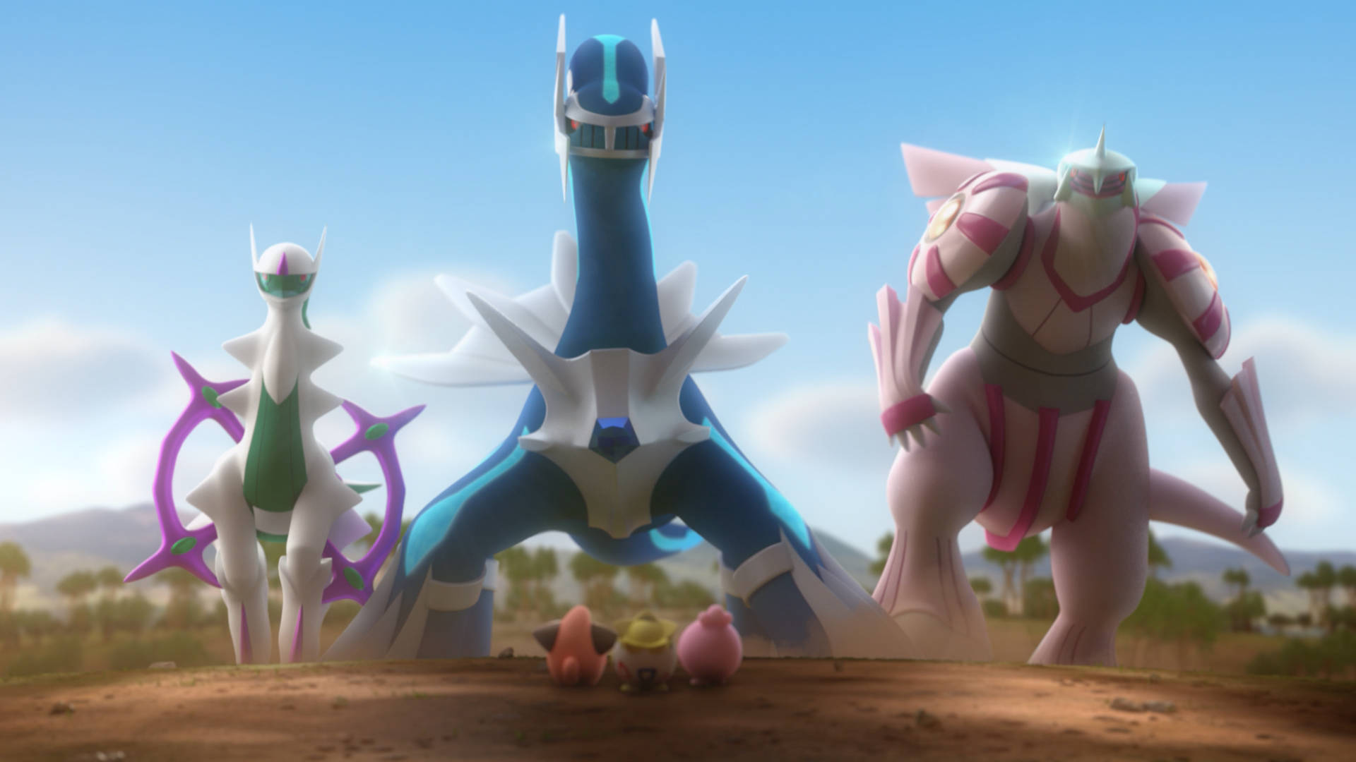 Legendary Pokémon And Their Arceus-granted Power Background
