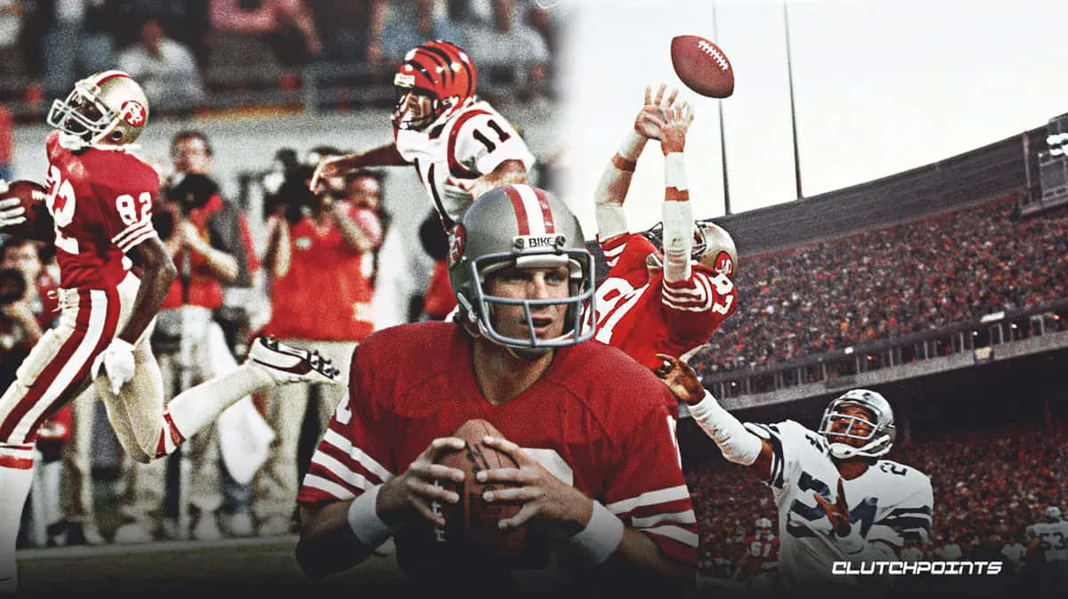 Legendary Quarterback Joe Montana Background