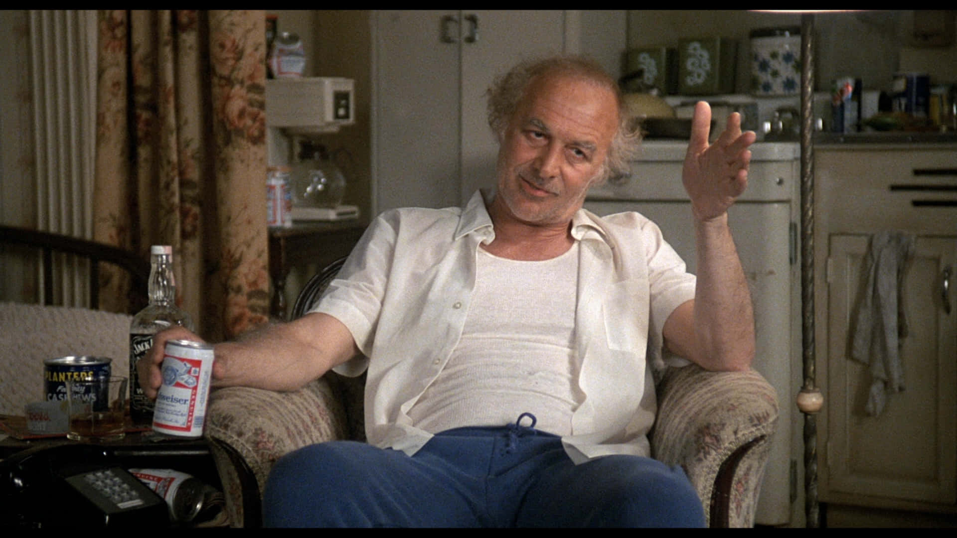 Legendary Robert Loggia In The Film Jagged Edge (1985) Background
