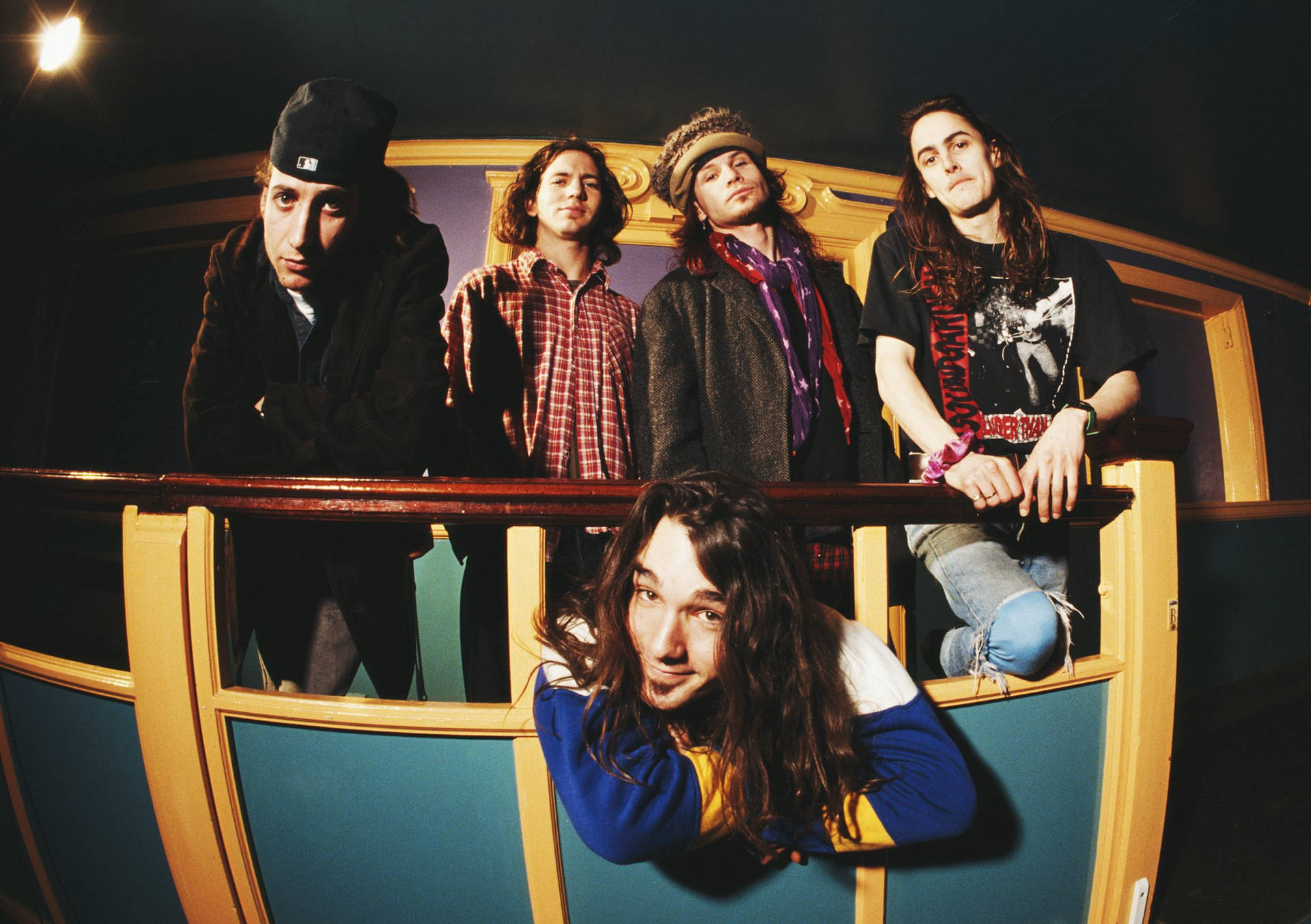 Legendary Rock Band Pearl Jam In Concert