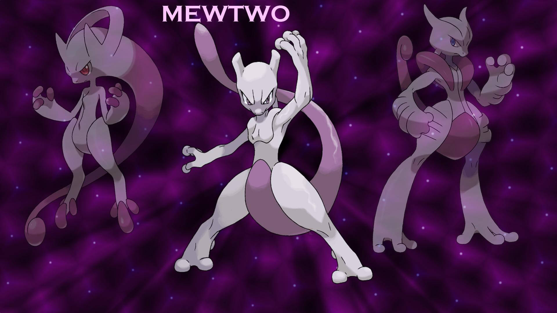 Legendary Shiny Mewtwo Background