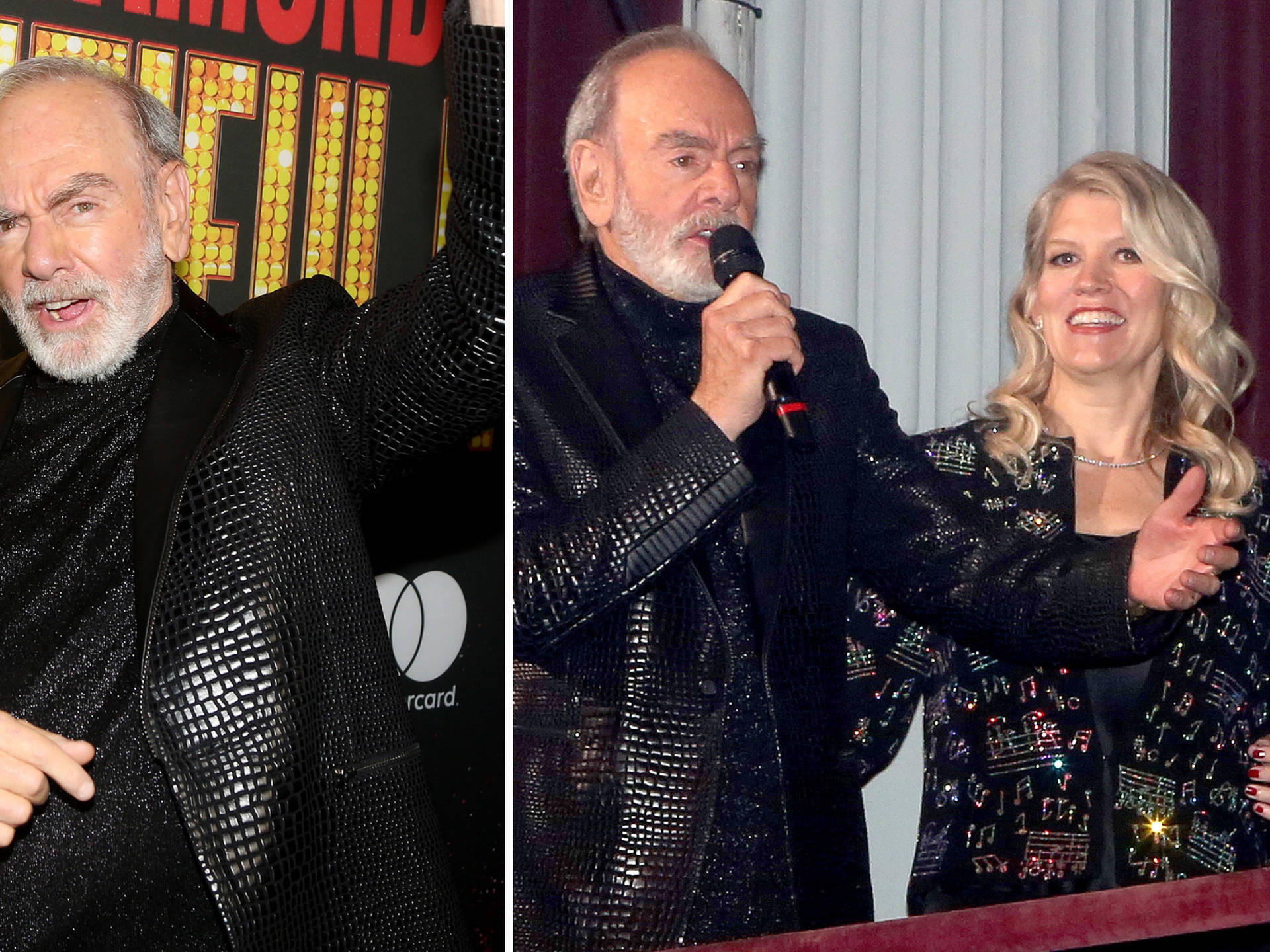 Legendary Singer Neil Diamond's Surprise Appearance Background