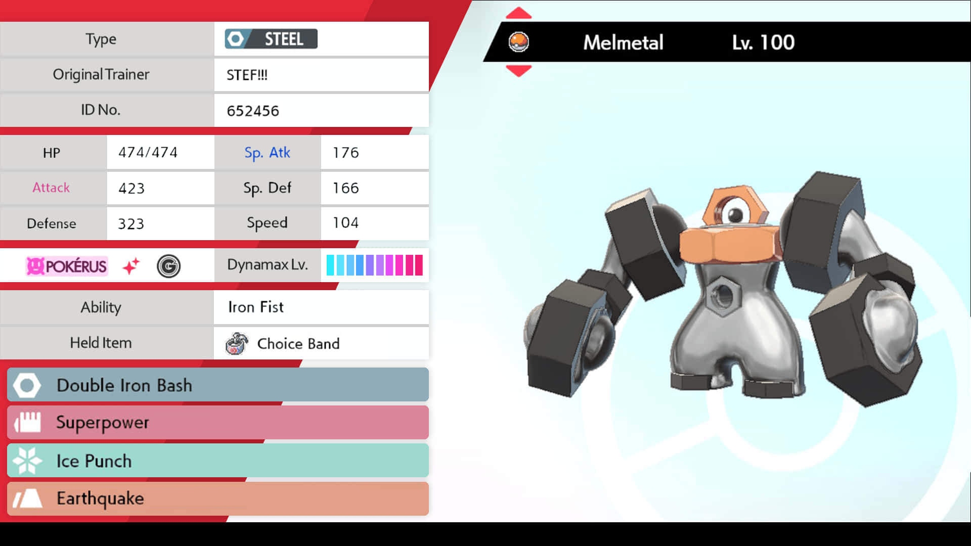 Legendary Steel Pokémon - Melmetal Background