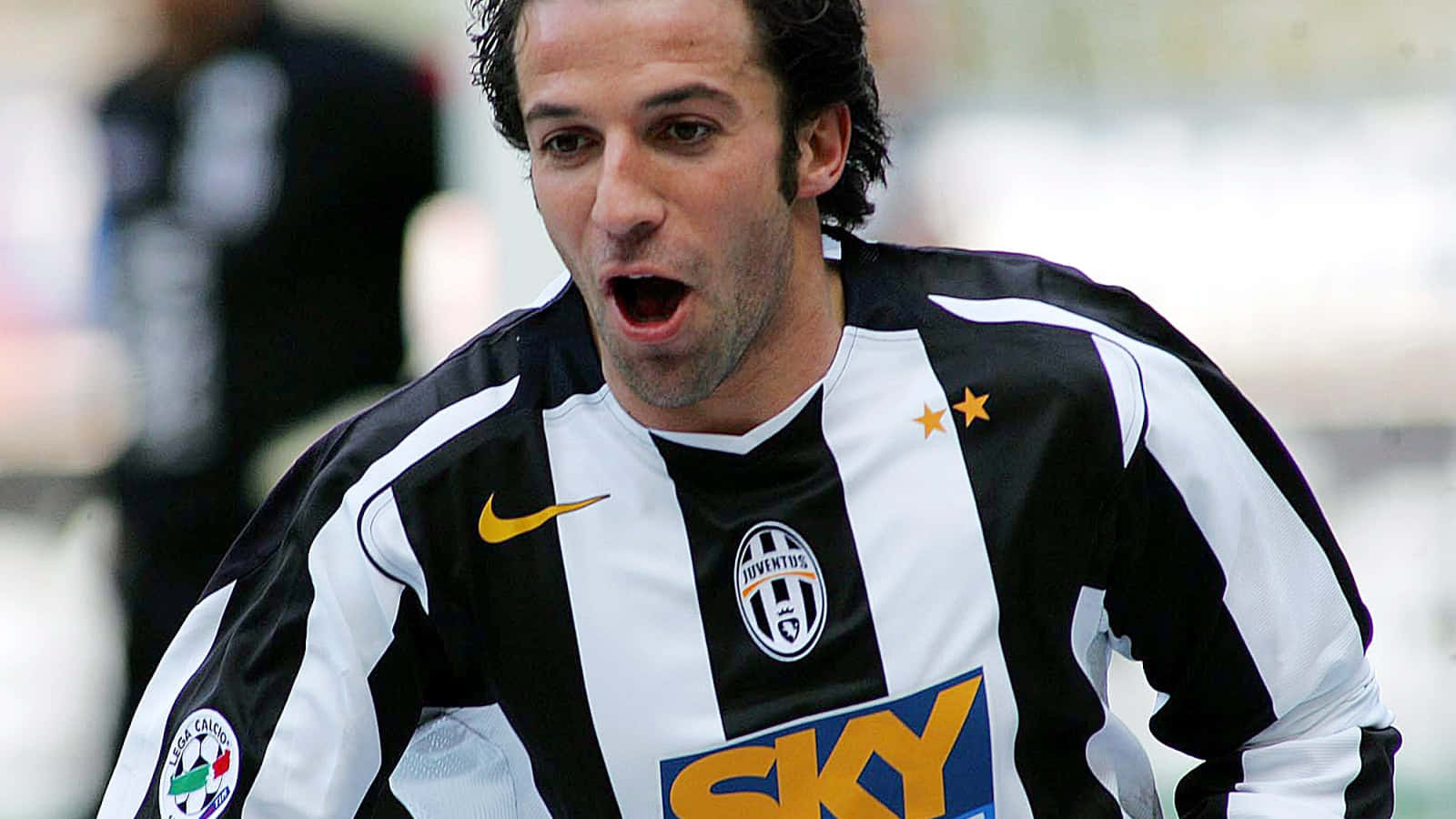 Legendary Team Captain Alessandro Del Piero In Action Background
