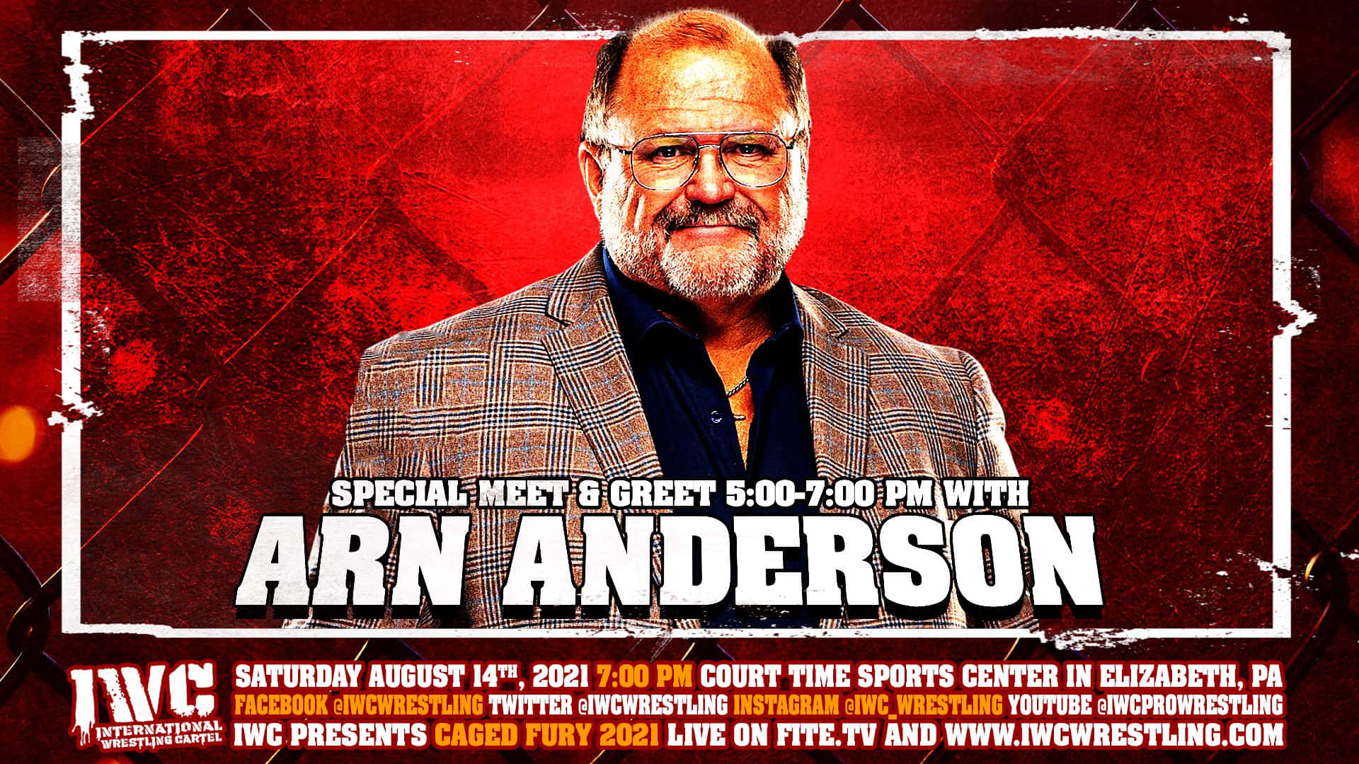 Legendary Wrestler Arn Anderson At A Meet-and-greet Event Background