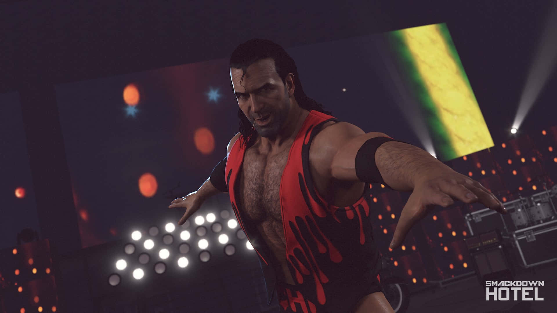 Legendary Wwe Wrestler Scott Hall Immortalized In A Video Game Background