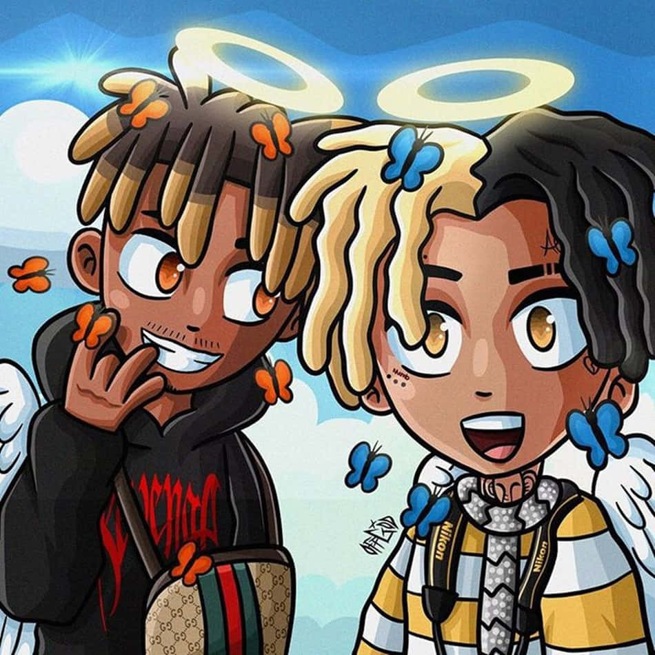 Legends In The Making: Xxxtentacion And Juice Wrld Background