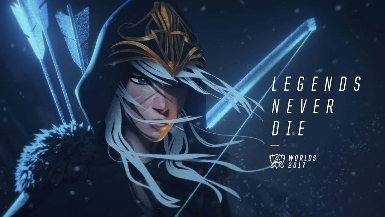 Legends Never Die - A Female Character With Arrows