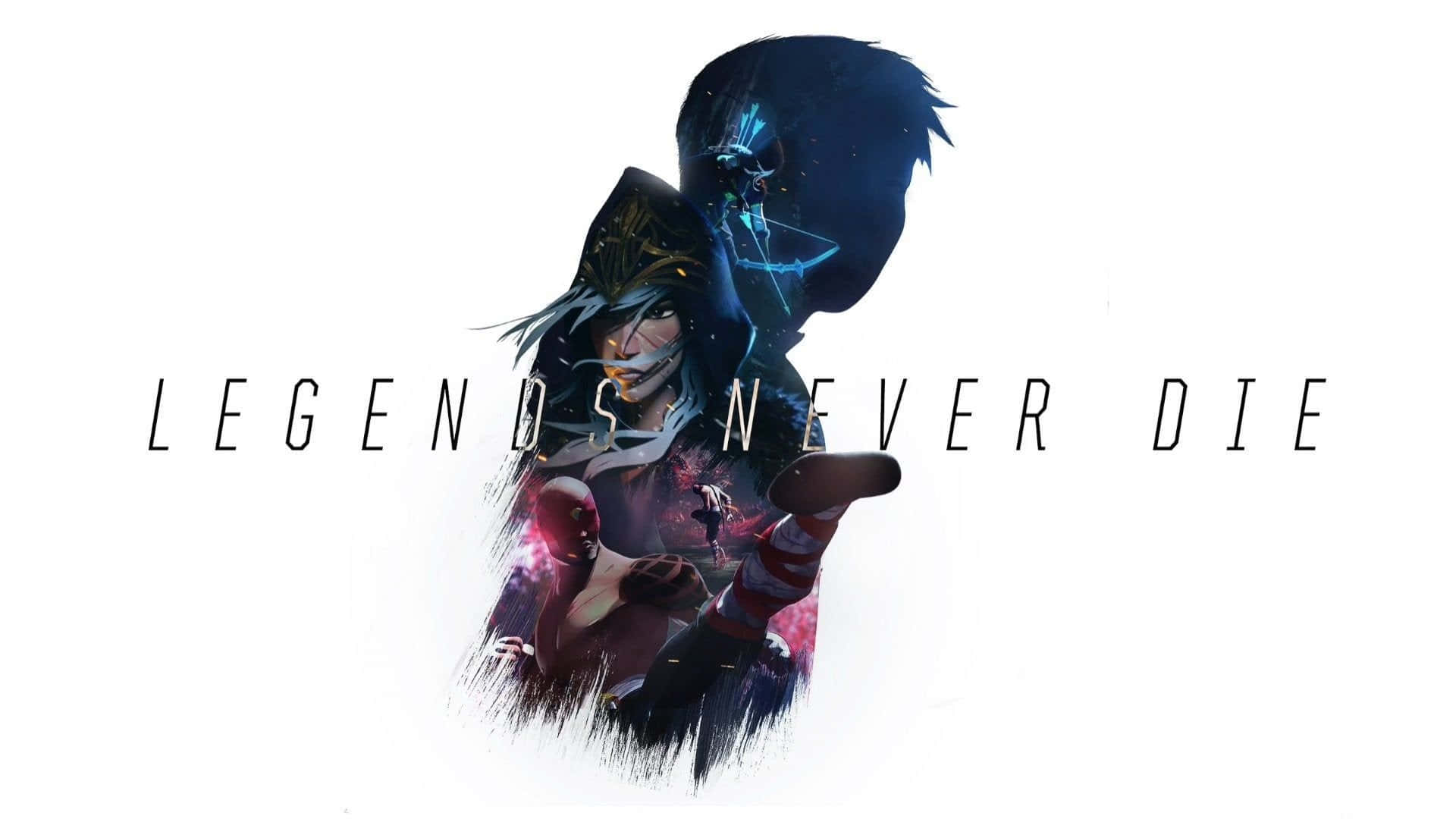 Legends Never Die By Sakura Sakura Background