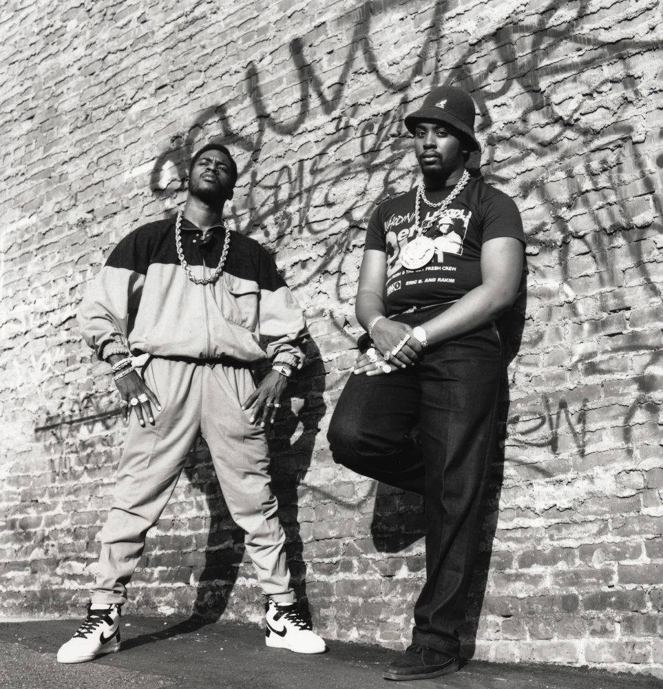 Legends Of Hip-hop: Eric B And Rakim In A Rebel Culture Photo Session Background