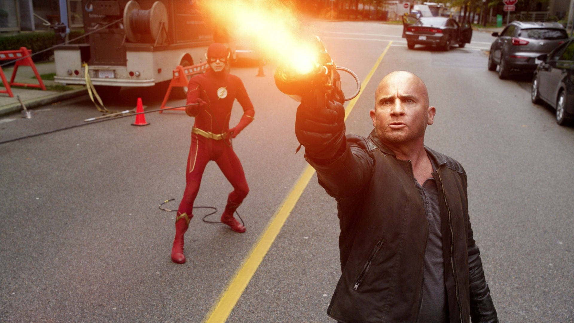 Legends Of Tomorrow Heatwave And Flash