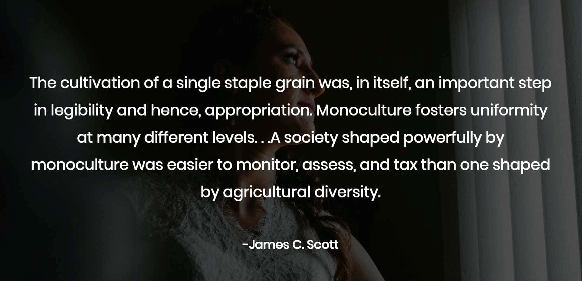 Legible Cultivation Quote Background