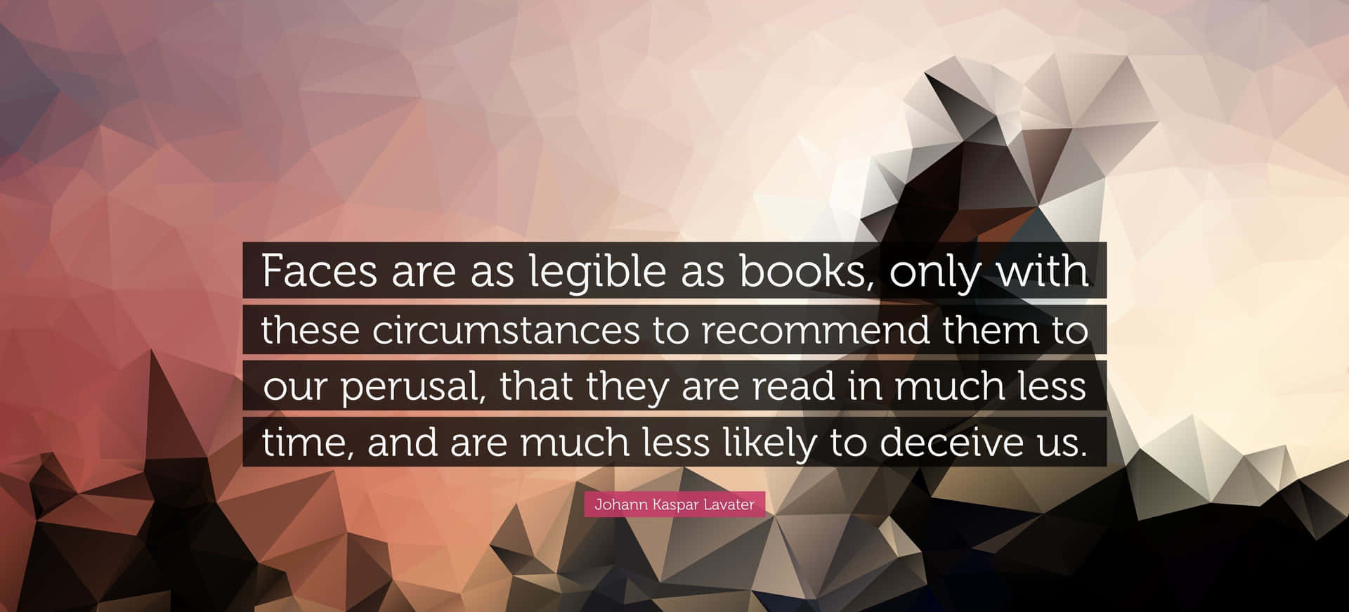 Legible Faces Books Quote Background