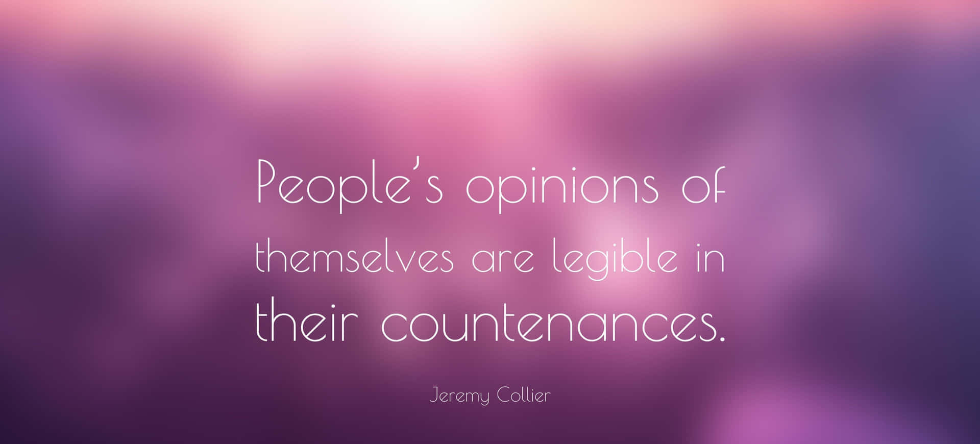 Legible People Opinions Quote Background