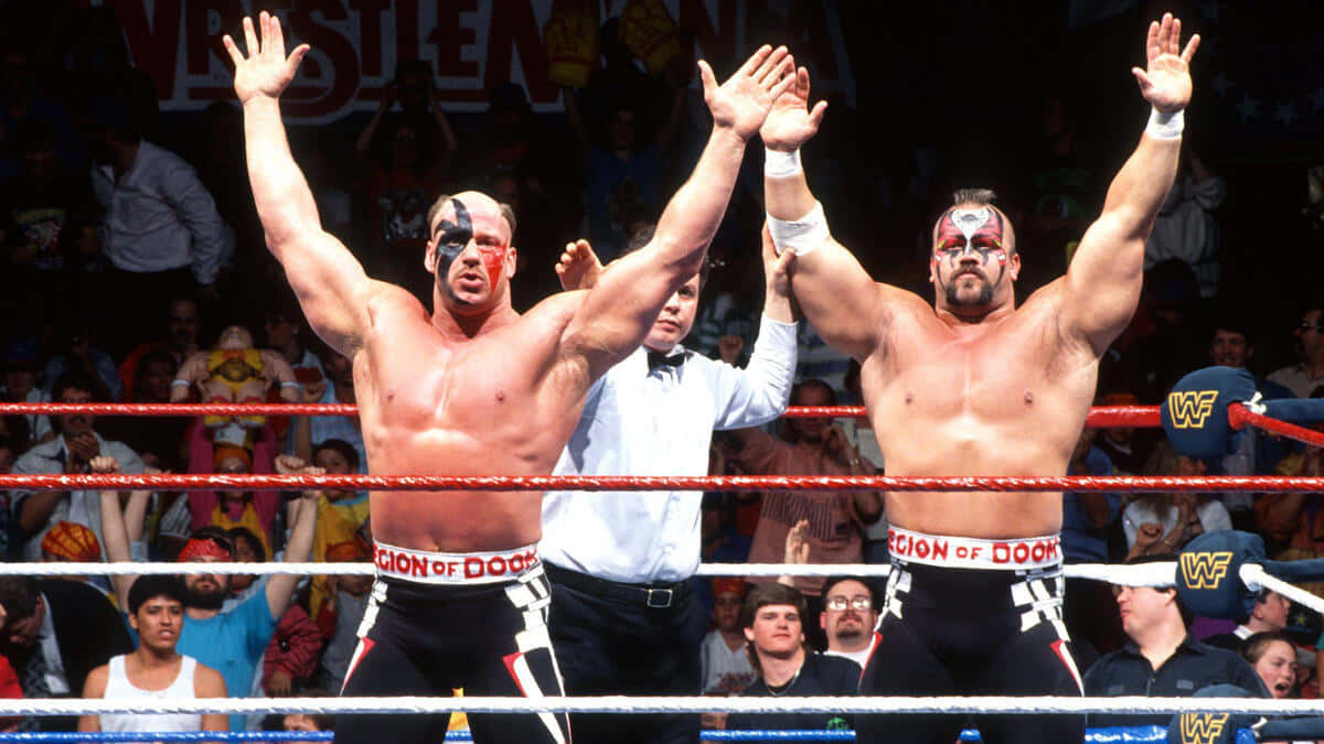 Legion_of_ Doom_ Victory_ Celebration_ Wrestle Mania Background