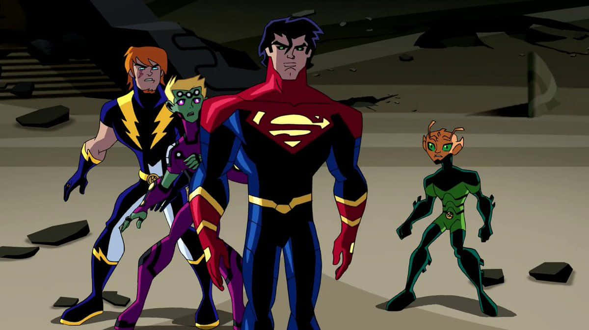 Legion Of Super Heroes Alien Heroes Background