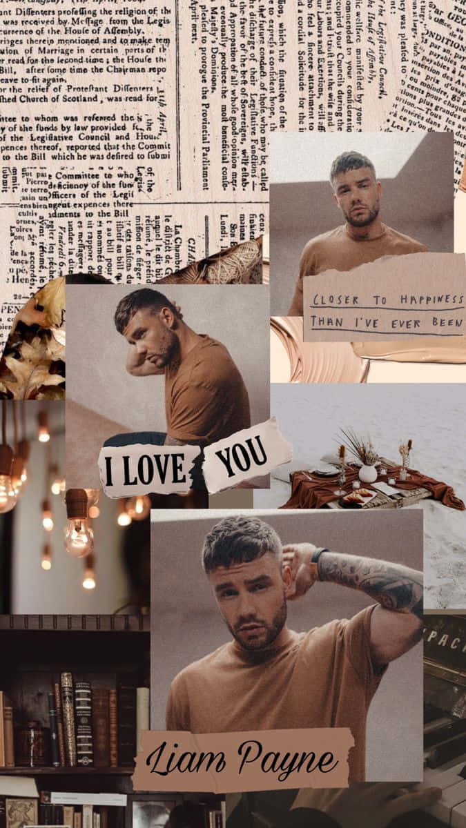 Legislative Scrapbook Collage Liam Payne Background