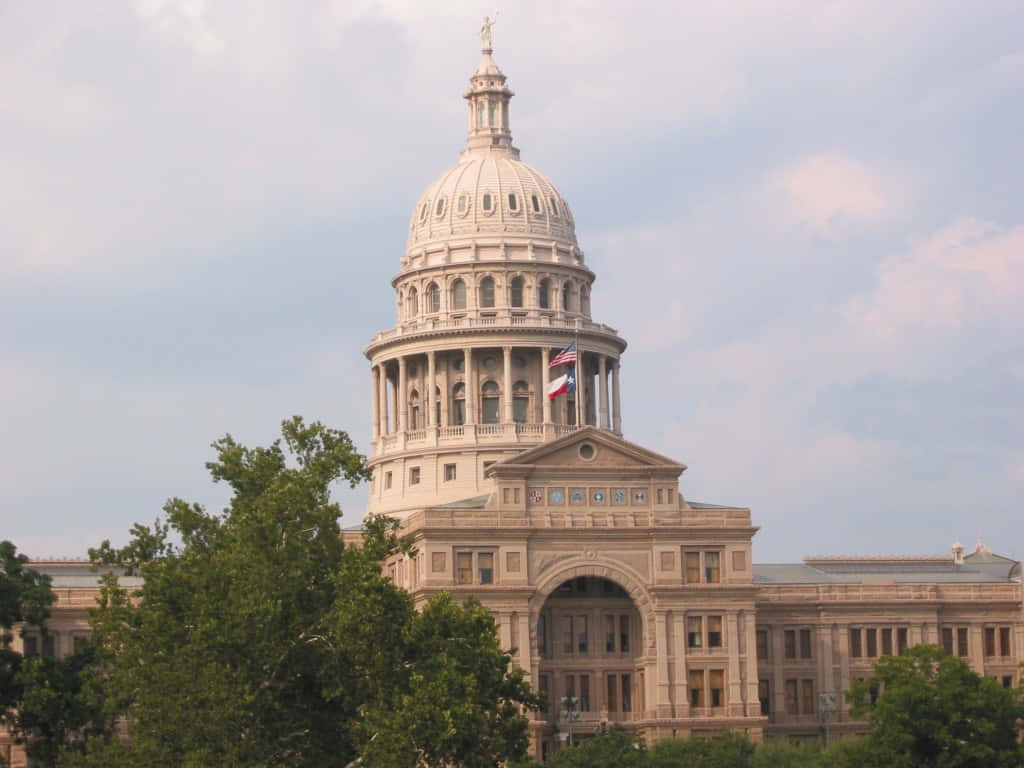 Legislative Texas Capitol Facade Background
