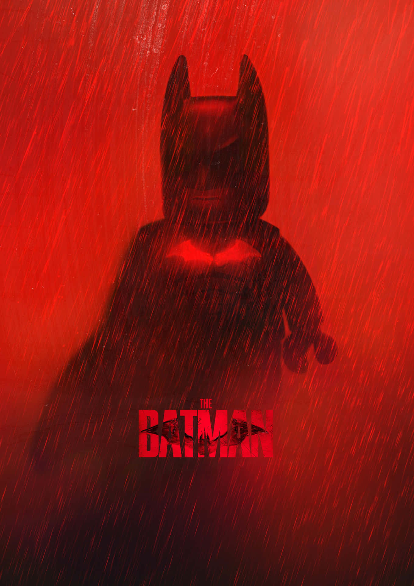 Lego Batman Red Pfp Background