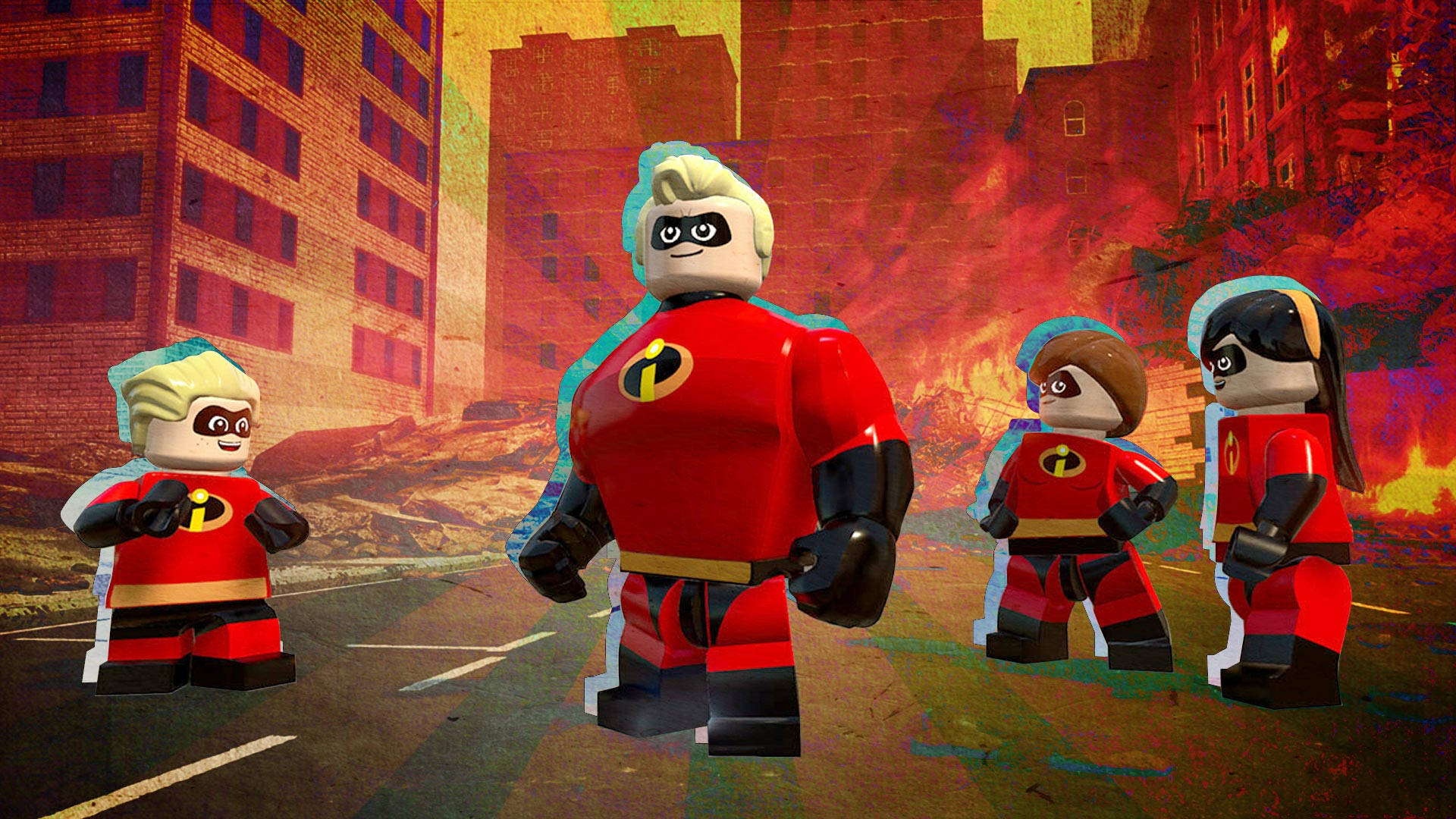 Lego Incredibles 2 Background