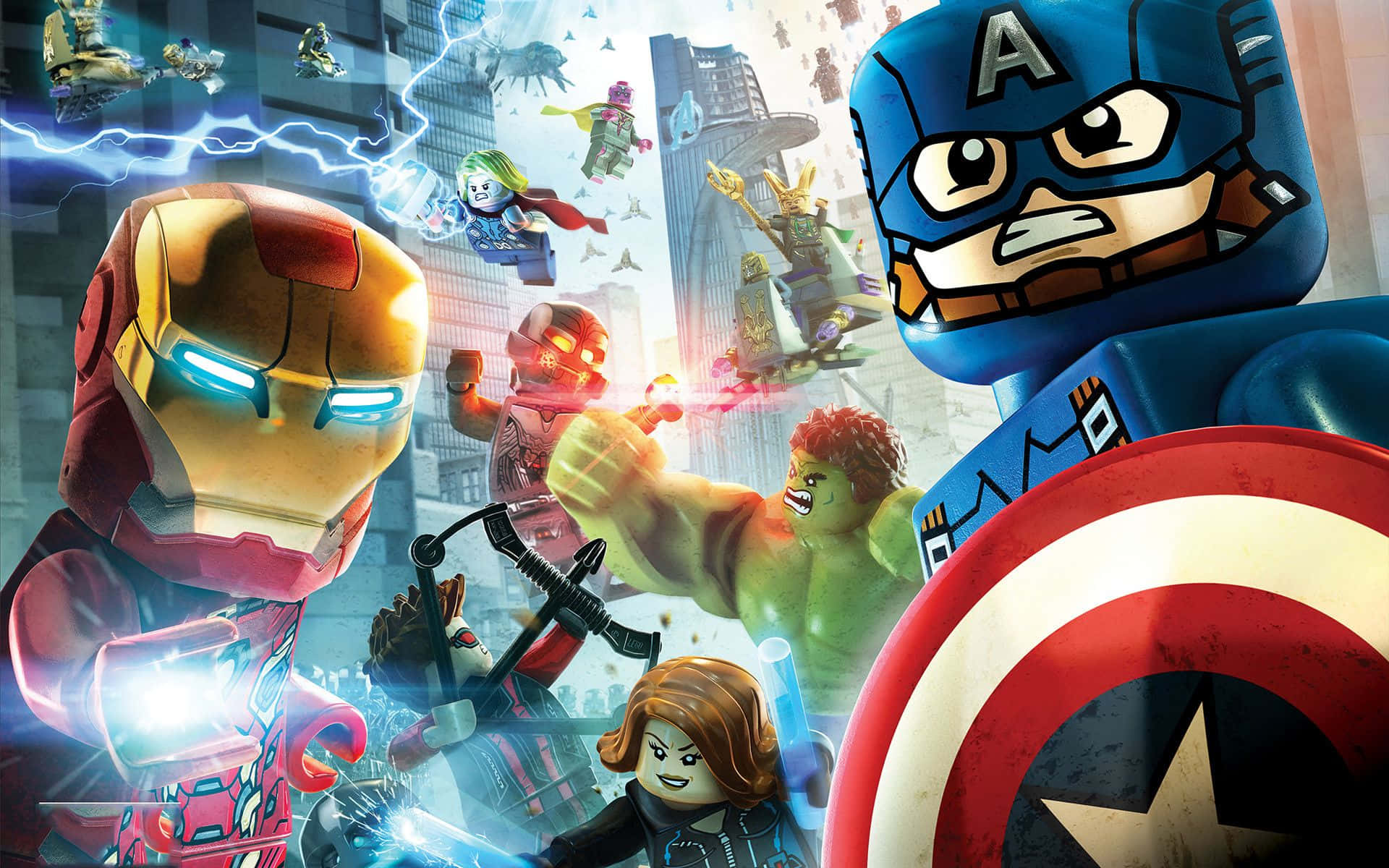 Lego Marvel Avengers Online Game Background