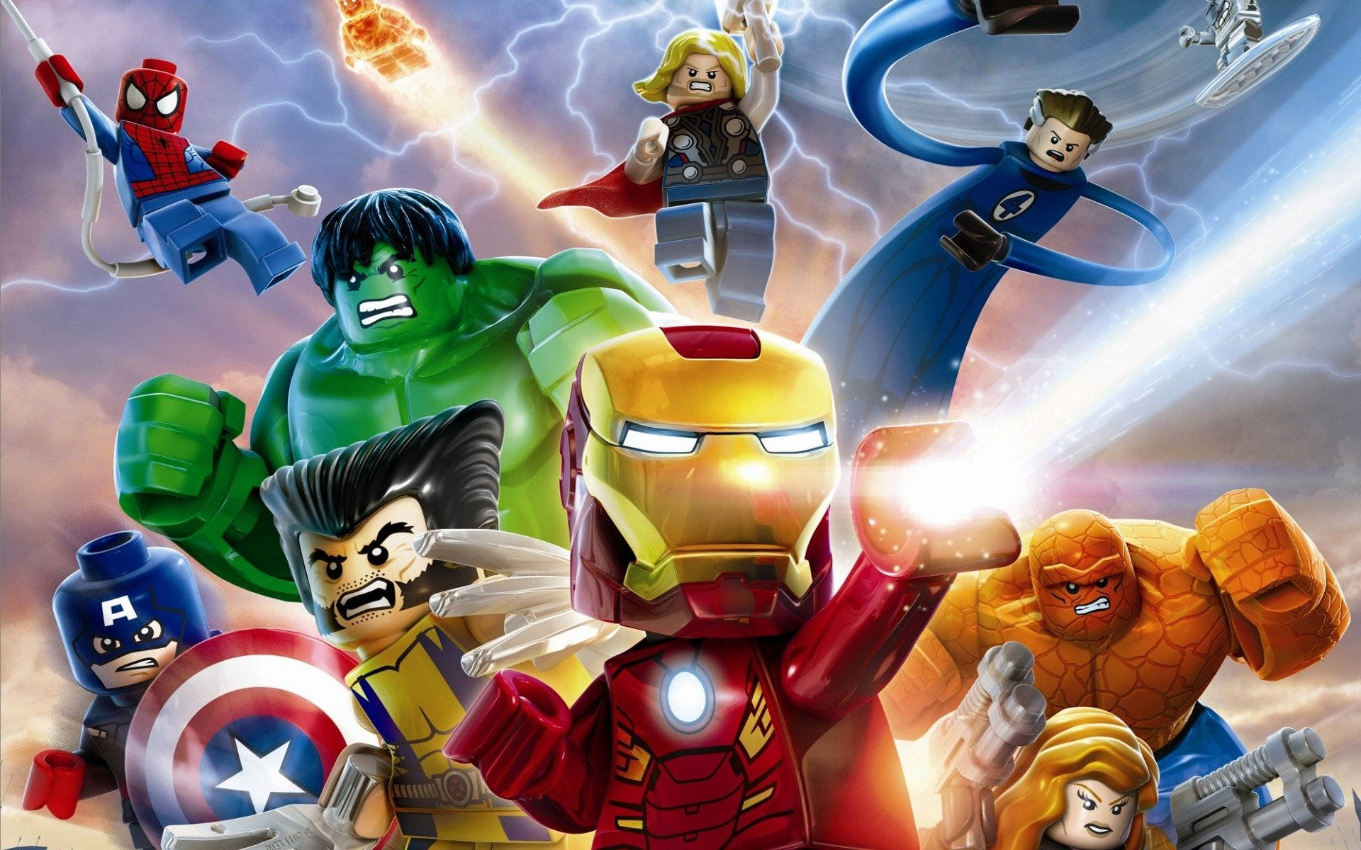 Lego Marvel Superheroes Avengers Background