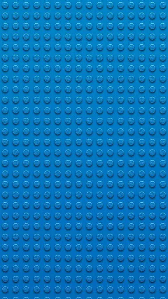 Lego Pattern Blue Iphone Background
