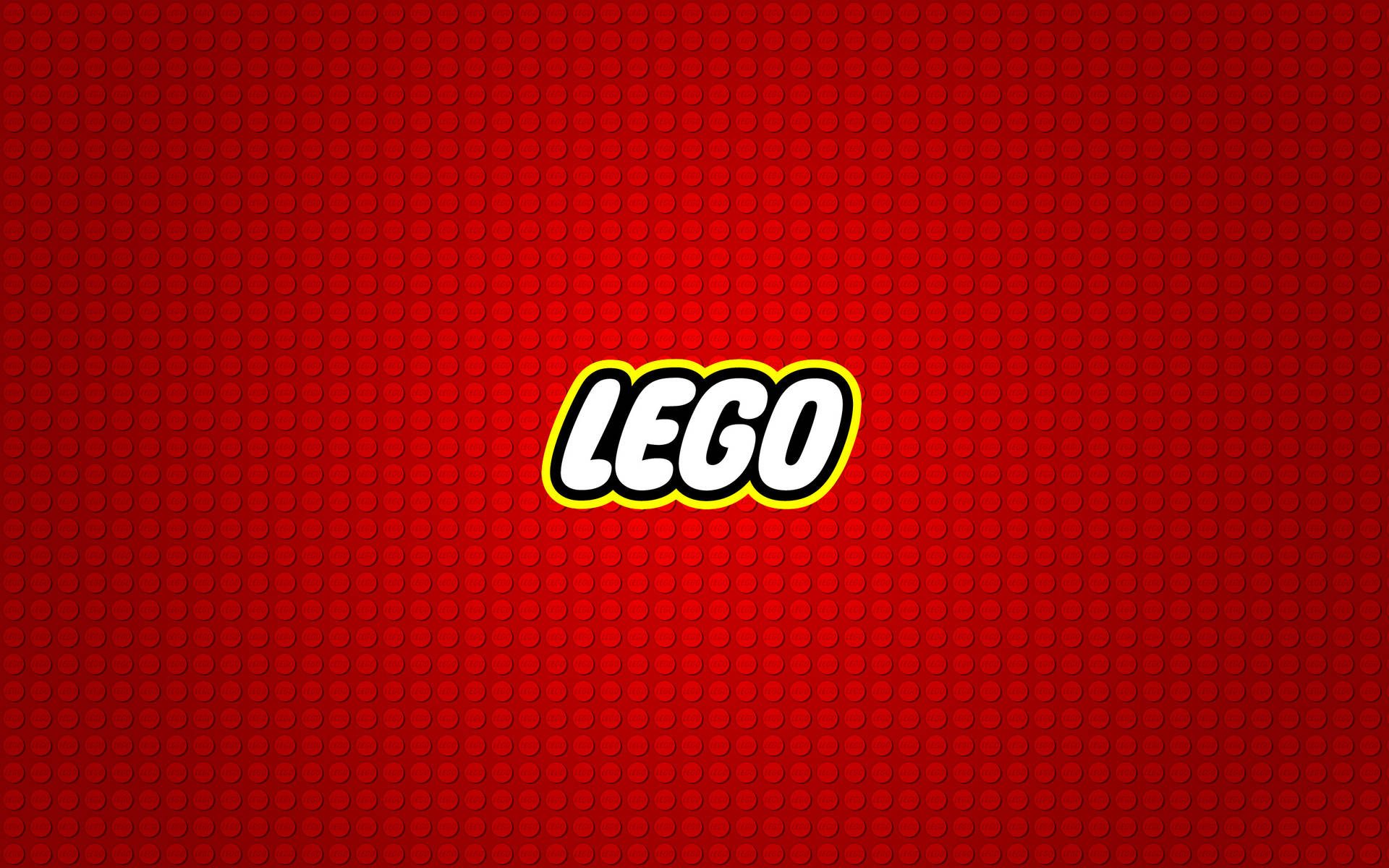 Lego Products Logo Minimalist Red Bakground Background