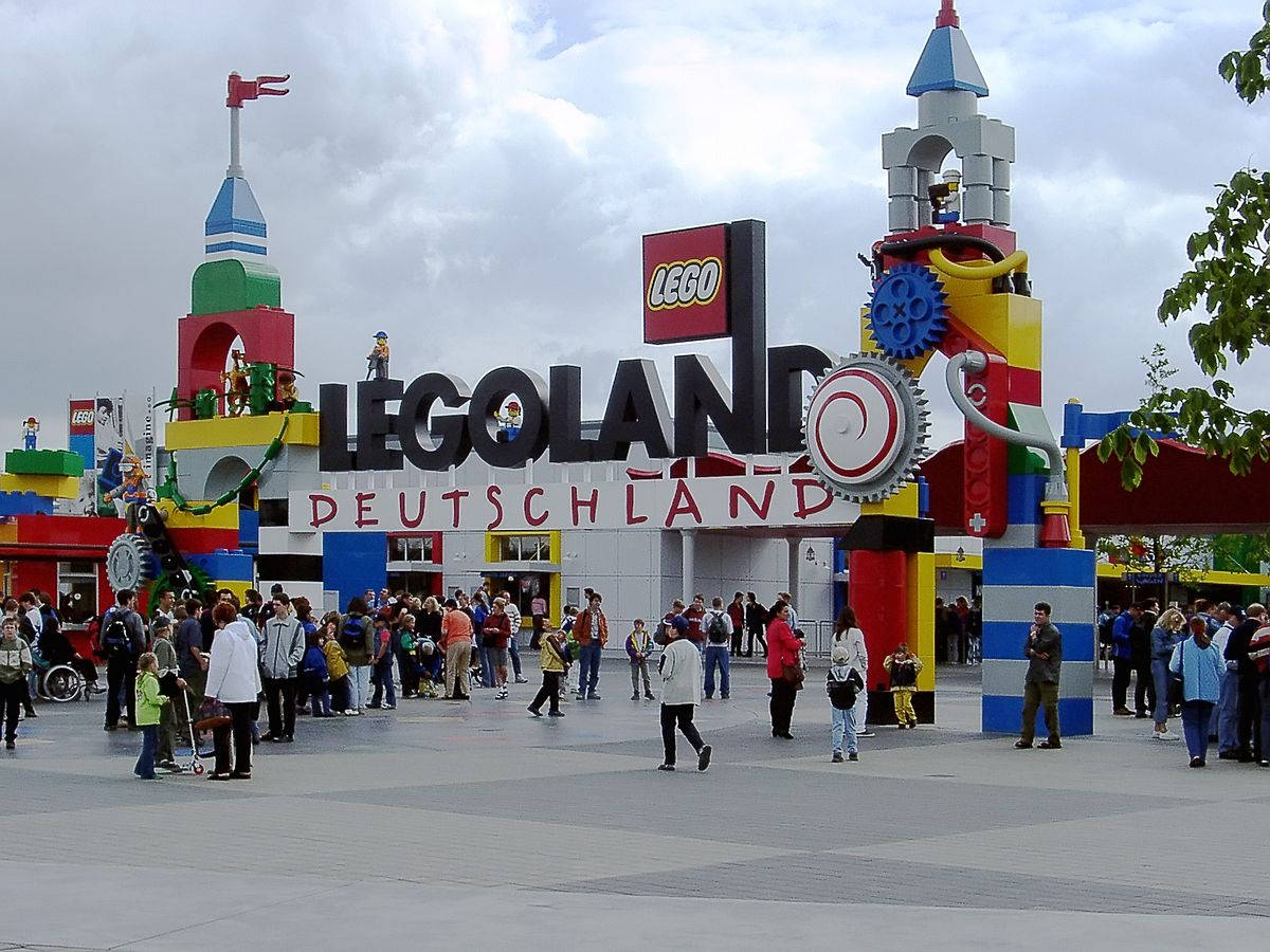 Legoland Germany Entrance Background