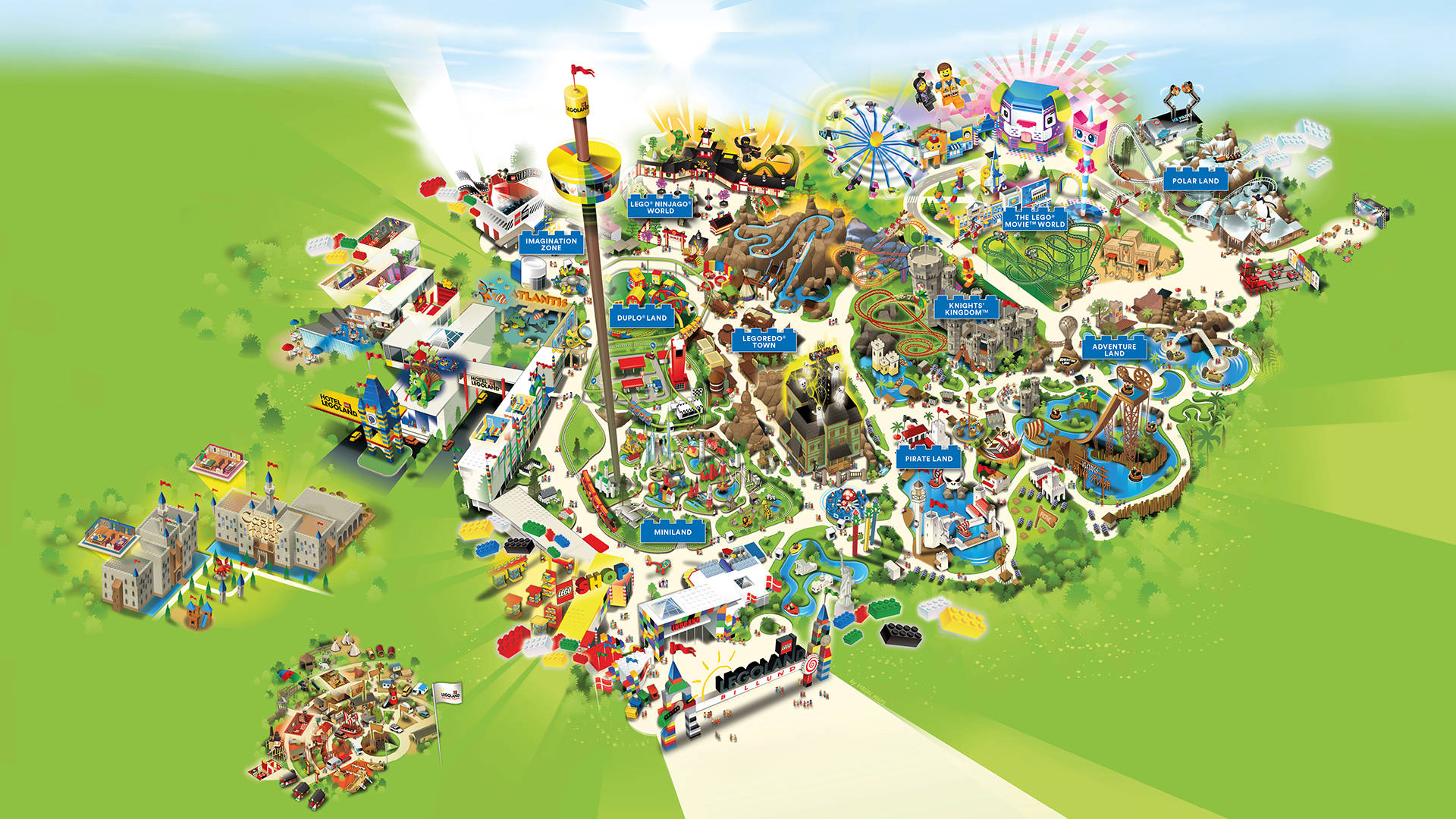 Legoland Map