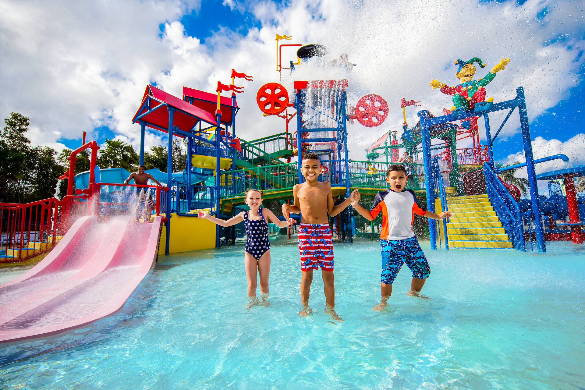 Legoland Waterpark Background