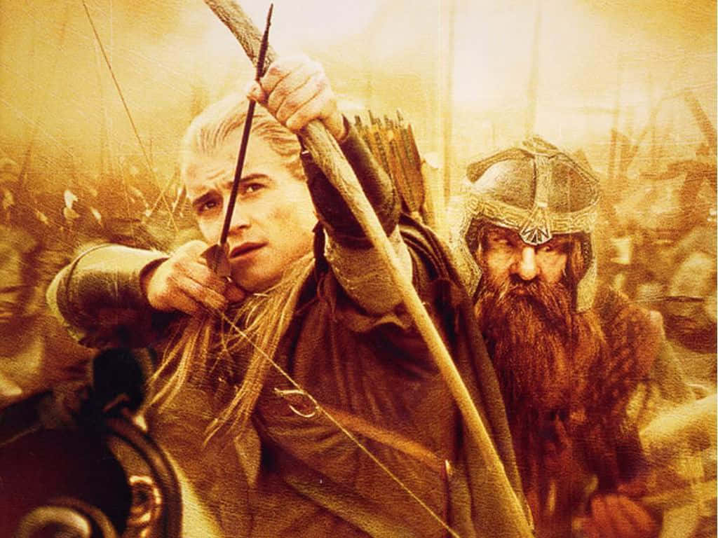 Legolas - Ready For Battle Background