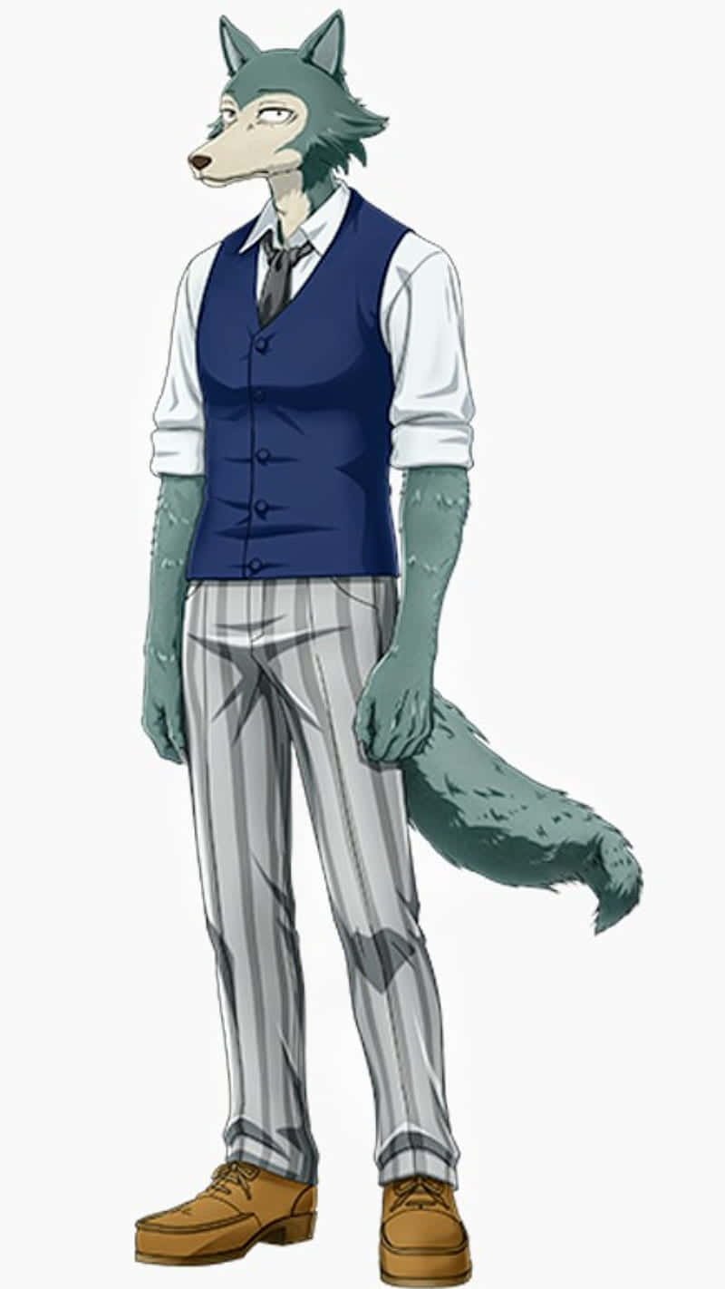 Legosi In Thought - Beastars Anime Character Background