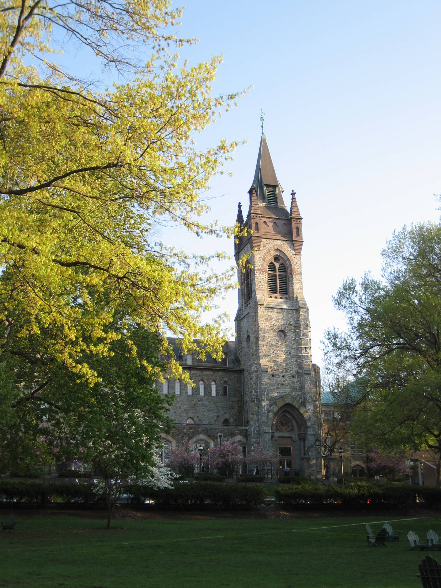 Lehigh University Center Tower Background