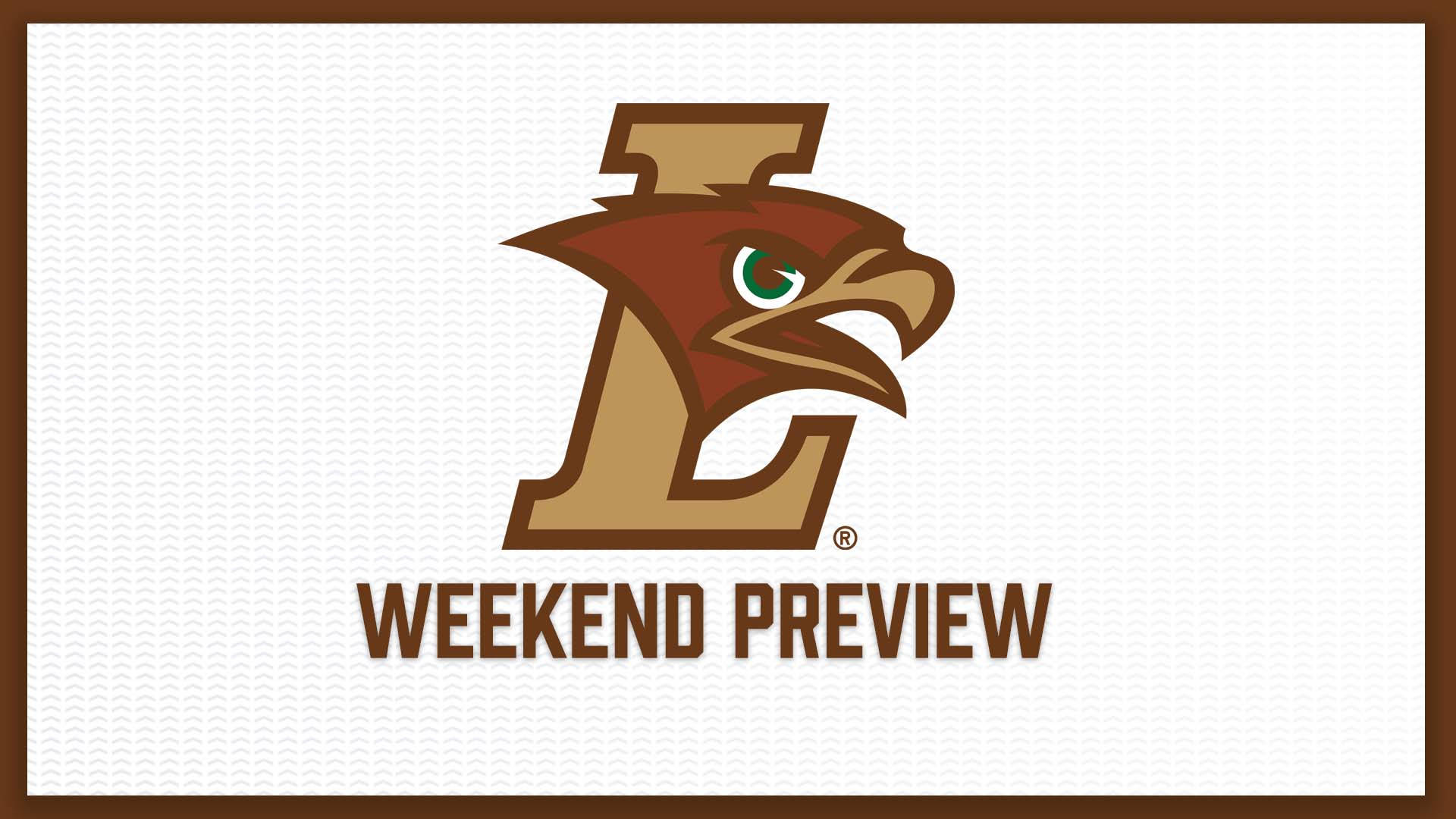 Lehigh University's Official Logo With Brown Borders Background