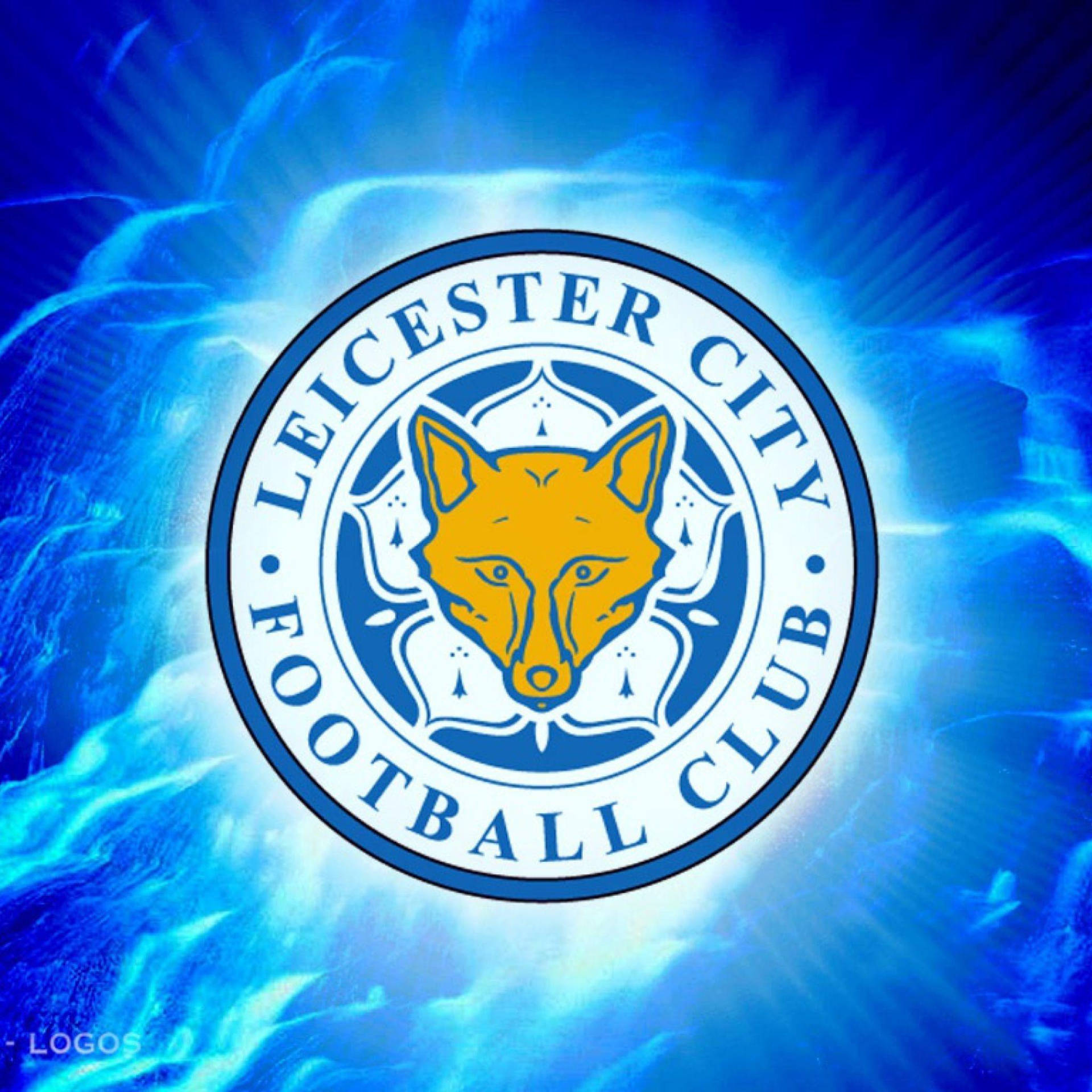 Leicester City Dramatic Logo Background