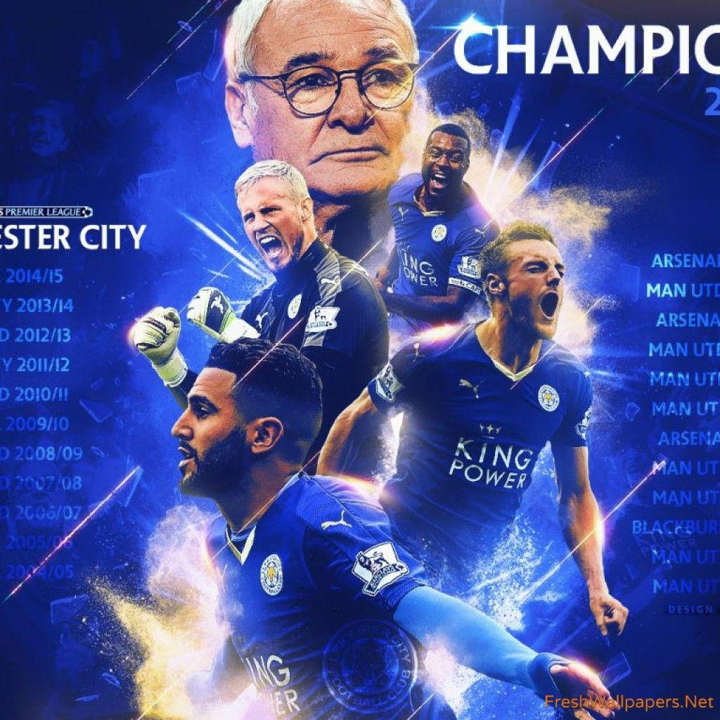 Leicester City Dynamic Players Background