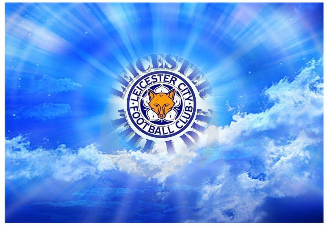 Leicester City Logo In Clouds Background