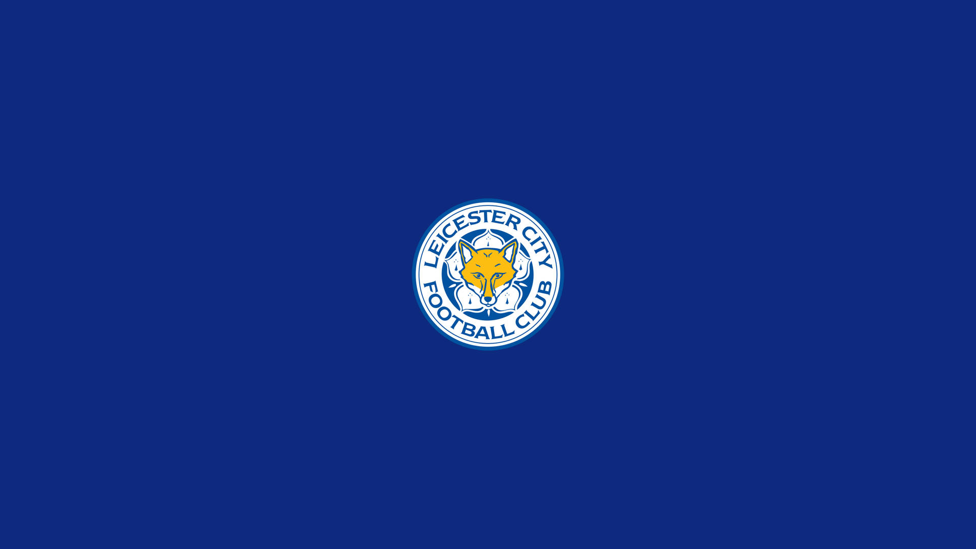 Leicester City Plain Blue Background