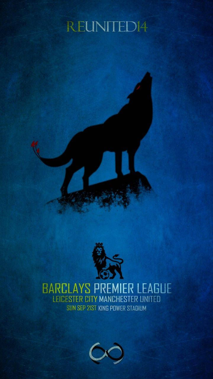 Leicester City Vs Manchester Poster Background