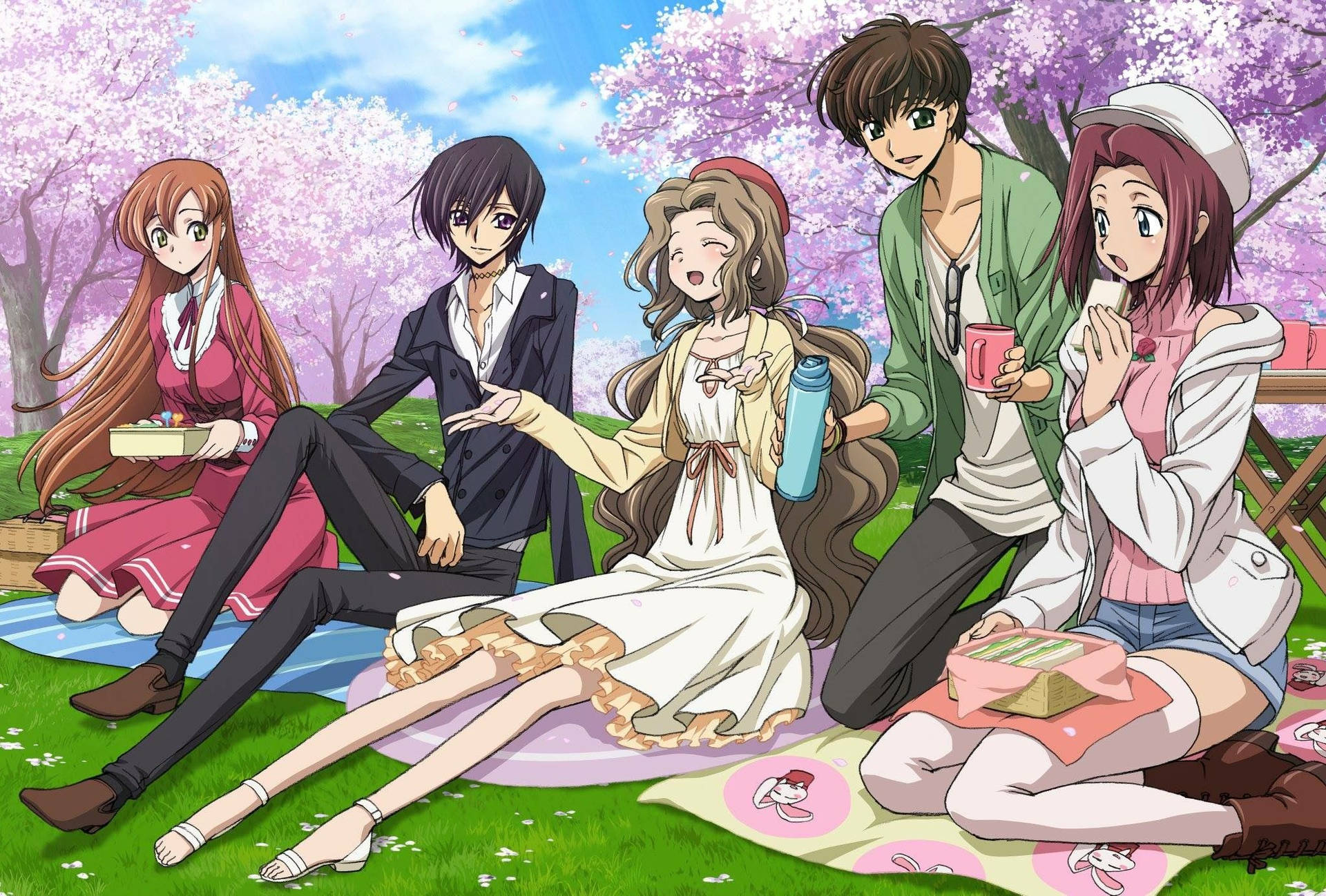 Lelouch Lamperouge Picnic With Friends